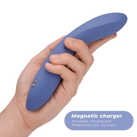 We-Vibe Rave 2 niebieski - wibrator punktowy G, wodoodporny, aplikacja