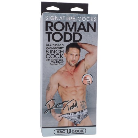 Doc Johnson Roman Todd 20 cm - model anatomiczny ULTRASKYN podwojna gęstość