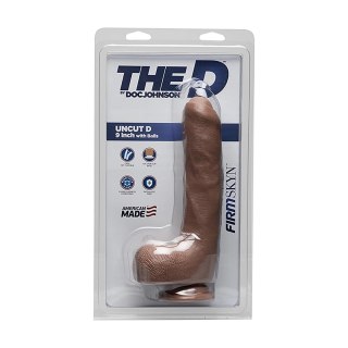 Doc Johnson The D model Fat D z przyssawką 22 cm, beżowy