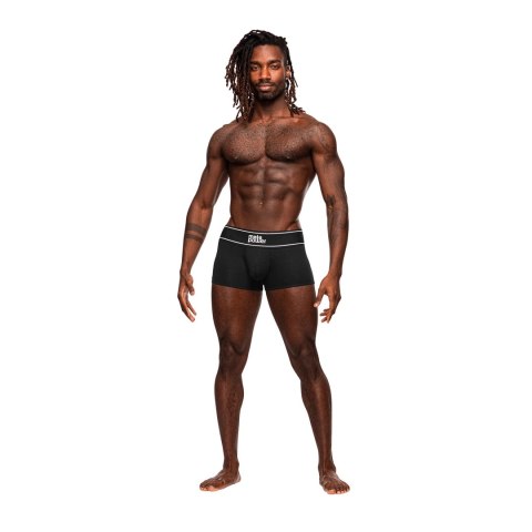Male Power Modal Rib Slipy Pouch L anatomiczny fason czarny