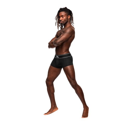 Male Power Modal Rib Slipy Pouch L anatomiczny fason czarny