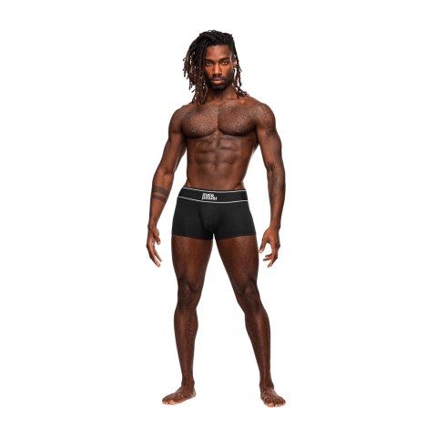 Male Power Modal Rib Slipy Pouch L anatomiczny fason czarny