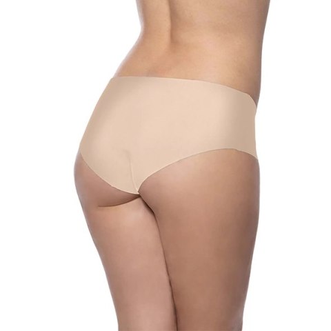 Bye Bra Invisible Hipster S 2-pack majtki bezszwowe nude & black