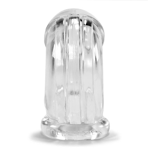 Oxballs Cock-Lock Transparent System blokujący - elastyczna klatka TPR
