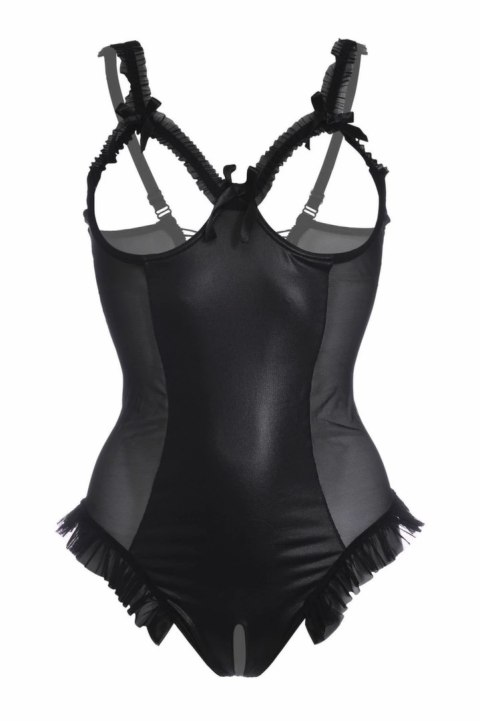 Rimba Bodysuit Mistique Wetlook z Prześwitującymi Wstawkami XL/XXL
