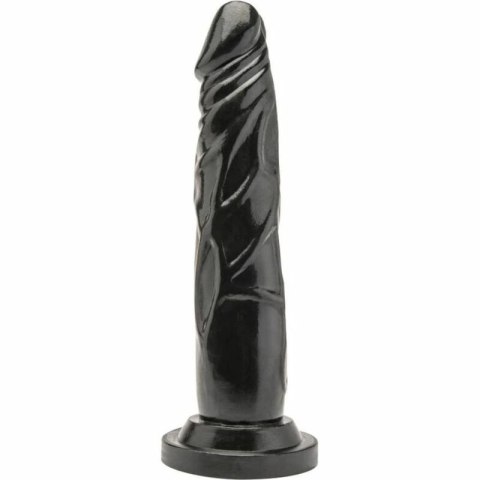 Get Real Model 18 cm Czarny - Anatomiczny element intymny PVC