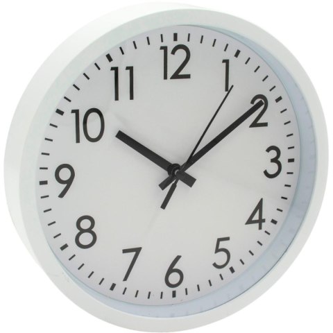 ZEGAR ŚCIENNY PP 20CM BIAŁY