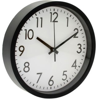 ZEGAR ŚCIENNY PP 20CM CZARNY