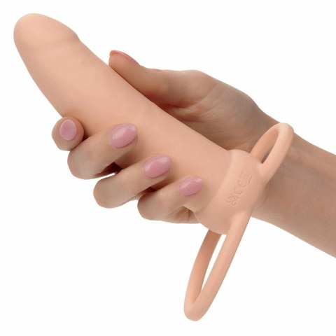 CalExotics Maxx Thick Dual Penetrator silikonowy, 10 trybow wibracji, czarny