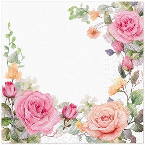 Serwetki 33x33 cm Gentle blooms 70-52