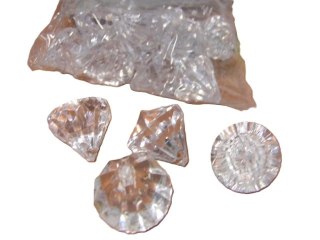 Cyrkonie przezroczyste 120g 24mm K1409-1193/232