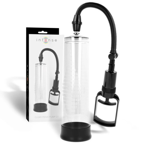 Intense Pump 01 Przezroczysta Pompa z Manometrem ABS+Silikon 20cm