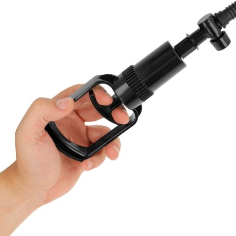 Intense Pump 01 Przezroczysta Pompa z Manometrem ABS+Silikon 20cm