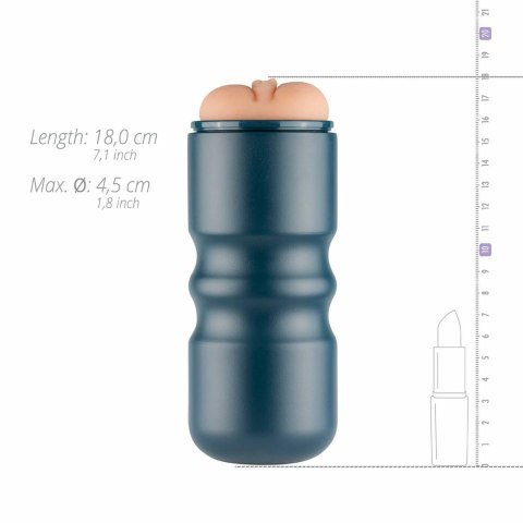 FPPR Model Mocha - anatomiczna kapsuła intymna, ciemny odcień