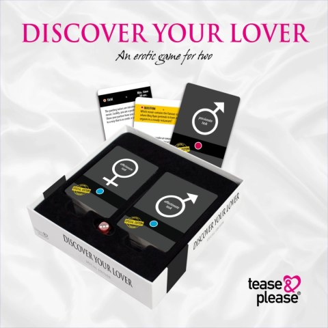 Tease & Please Discover Your Lover Special Edition gra planszowa EN 192 karty