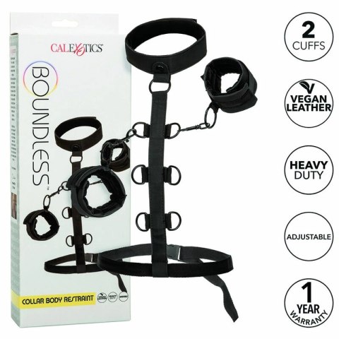 CalExotics Boundless Collar - system z kołnierzem i mankietami, regulowany