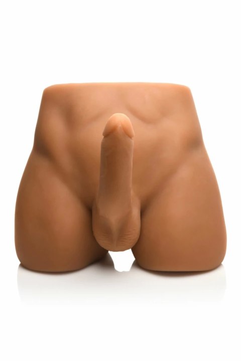 JOCK Model Medium Tone - System Intymny z Posable Dildo BioSkin TPE