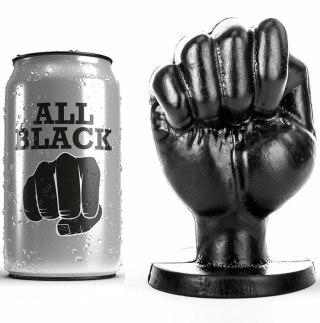 All Black Model 220441 Czarna Anatomiczna Nakładka 13 cm PVC