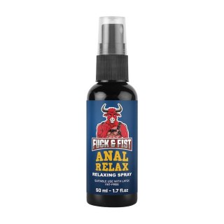 Fuck & Fist Anal Relax Spray 50 ml - Efektywny Spray Łagodzący