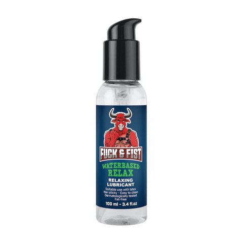 Fuck & Fist Waterbased Relax Lubricant 100 ml żel intymny z mentolem