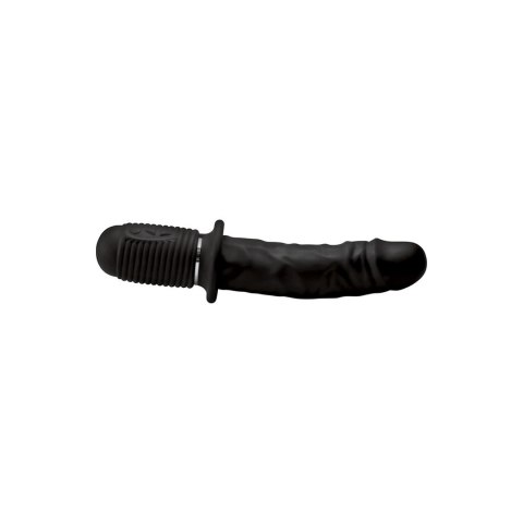 XR Brands Power Pounder czarny silikonowy model wibrująco-pchający