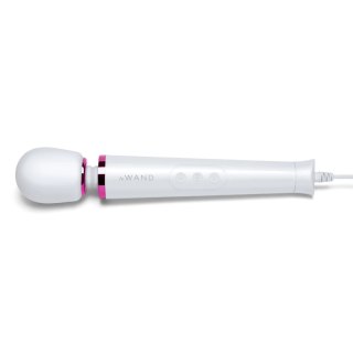 Le Wand Powerful Petite Plug-In Biały - Masażer z 10 trybami pracy