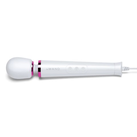 Le Wand Powerful Petite Plug-In Biały - Masażer z 10 trybami pracy