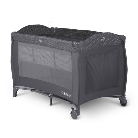 Łóżeczko turystyczne + materac + torba 125 x 65 x 78 cm RK-242 antracyt