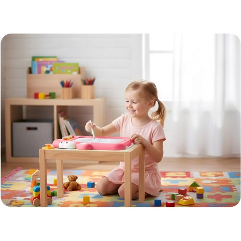 Znikopis tablica magnetyczna układanka stolik dla dzieci tangram Ricokids RK-823
