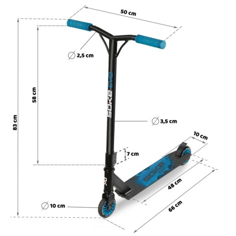 Hulajnoga SOKE EVO blue