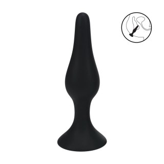 LEVELZ Korek anatomiczny silikonowy XL czarny smukły model