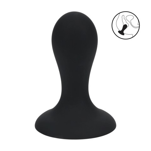 LEVELZ Rattle Plug S Czarny - anatomiczna wtyczka silikonowa z systemem kulek