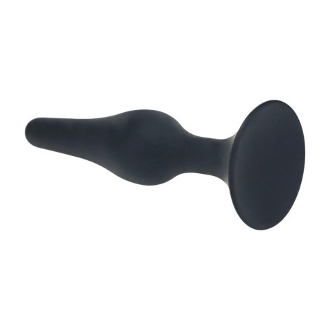 LEVELZ Slim Anatomiczny Korek Silikonowy M Czarny