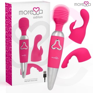 Moressa Odilon Premium - Masażer silikonowy USB, 7 trybow, 25 cm