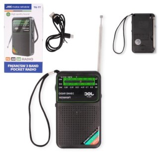 Radio turystyczne kieszonkowe wym.12 x 7 x 3cm A6408