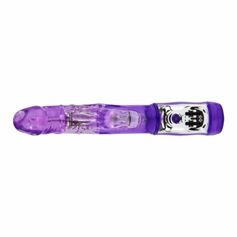 Baile Super Sex Rabbit - wibrator rotacyjny z systemem podwojnych koralikow 23 cm
