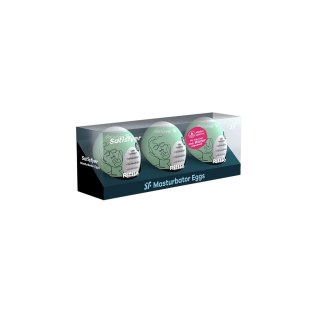 Satisfyer Egg Riffle - Zestaw 3 elastycznych kapsuł systemu intymnego