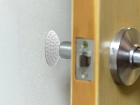 Odbojnik odbój klamki drzwi samoprzylepny do ścian 10szt. | 01895