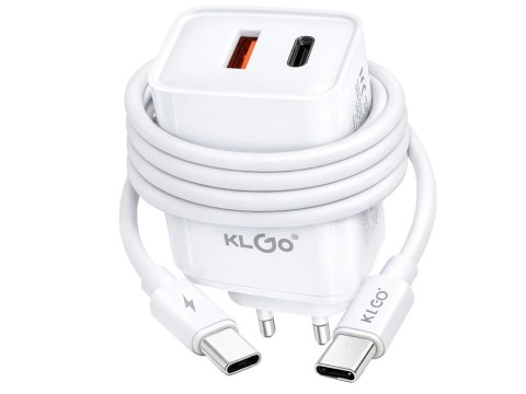 Szybka ładowarka sieciowa do telefonu usb-c 35w zasilacz wtyczka kabel