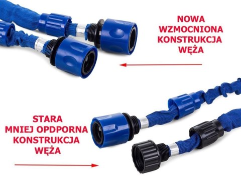 Wąż ogrodowy rozciągliwy pistolet wytrzymały 15m 15500_N