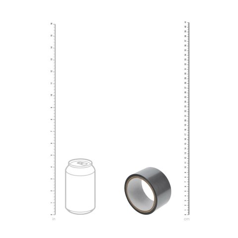 Ouch! Silver Taśma Samoprzylepna PVC 20 m - Nieklejąca, Srebrna
