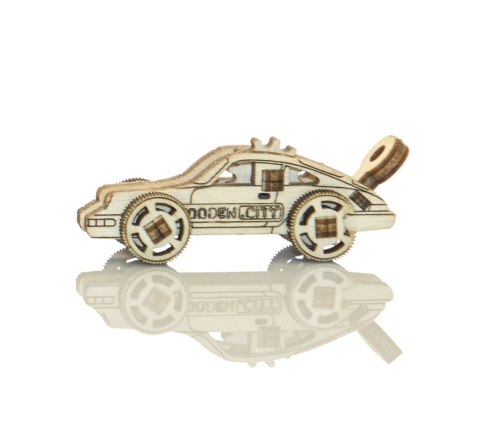 Drewniane Puzzle 3D - Samochody Sportowe