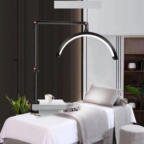 Lampa kosmetyczna do przedłużania rzęs Moon Lash - czarna