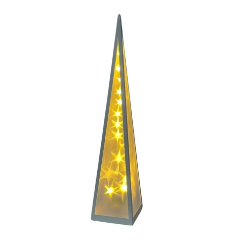 Świąteczna Choinka Lampa LED Gwiazdki obrotowe 60 cm