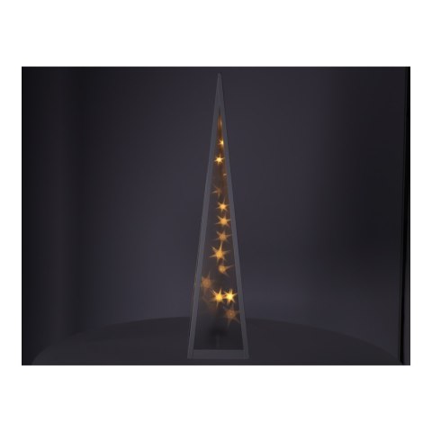 Świąteczna Choinka Lampa LED Gwiazdki obrotowe 90 cm