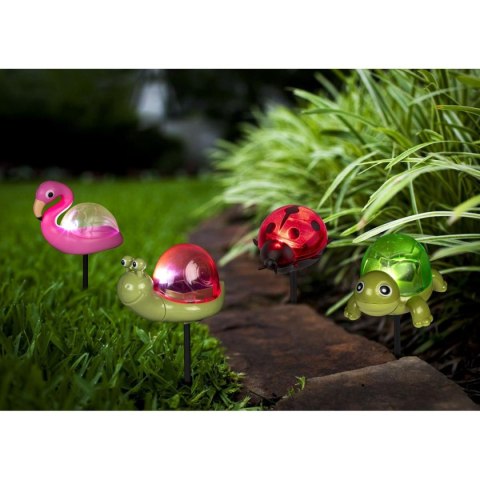LAMPA SOLARNA FLAMING 1 LED 11x5,1x17CM