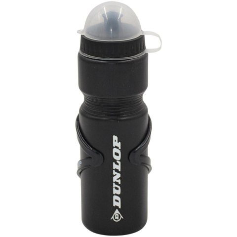 BIDON ROWEROWY DUNLOP 750ML Z KOSZYKIEM CZARNY