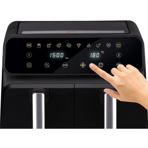FRYTOWNICA BEZTŁUSZCZOWA 1700W 2x4L ALPINA