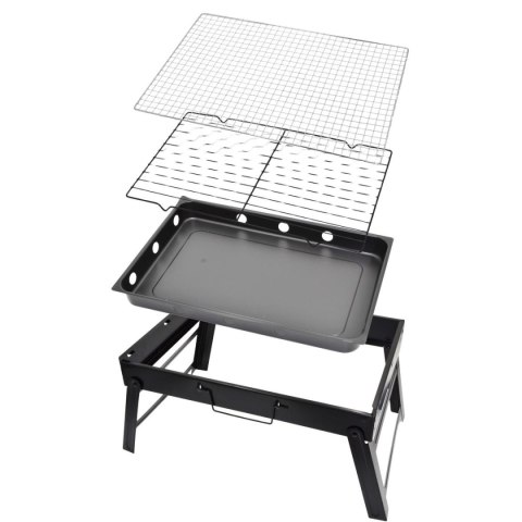 GRILL OGRODOWO TURYSTYCZNY SKŁADANY 43x29x23CM