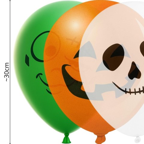 BALON DEKORACYJNY HALLOWEEN LED 3SZT